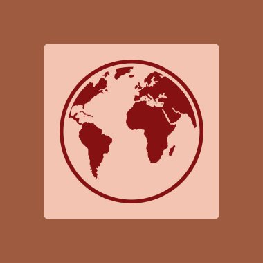 Gezegen işareti simgesi.