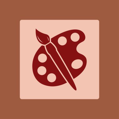 Paleti işareti simgesi.