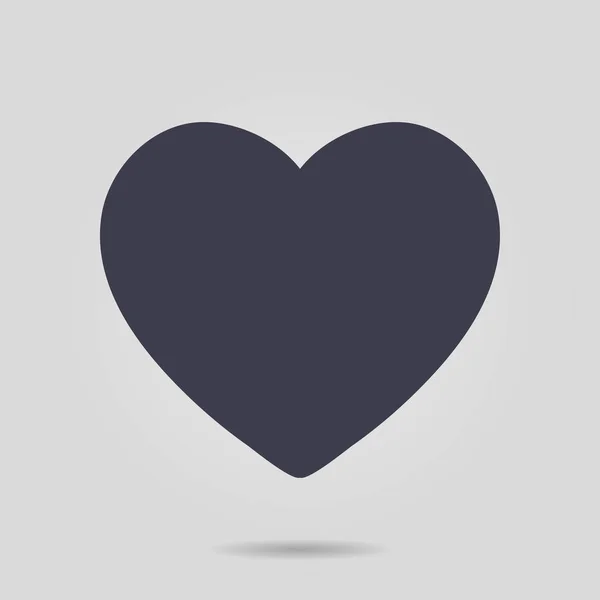 Simbolo del segno cardiaco . — Vettoriale Stock