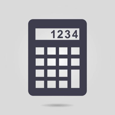 Hesap makinesi işareti simgesi.