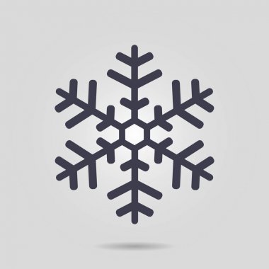 Kar tanesi işareti simgesi.