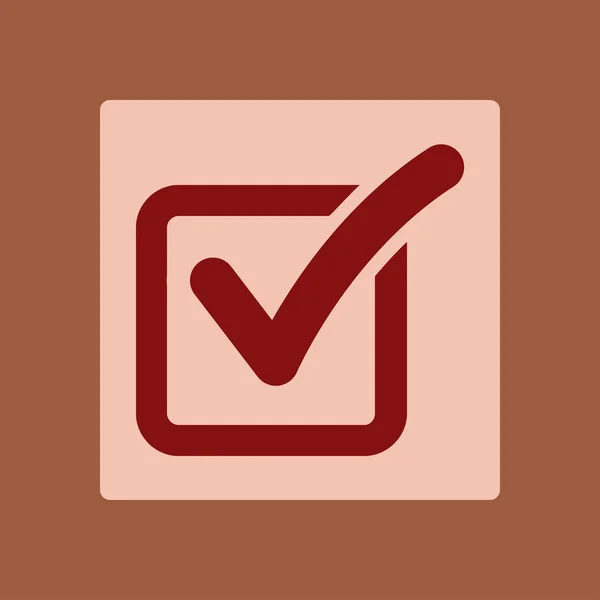 Check box icon. — Stock Vector