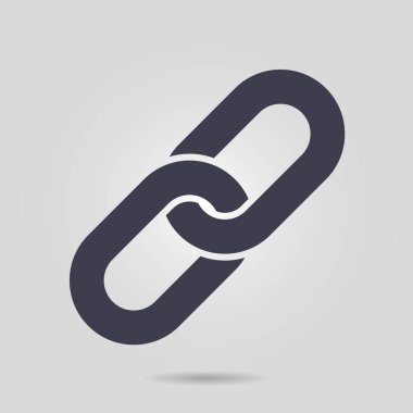 Zincir işareti simgesi.