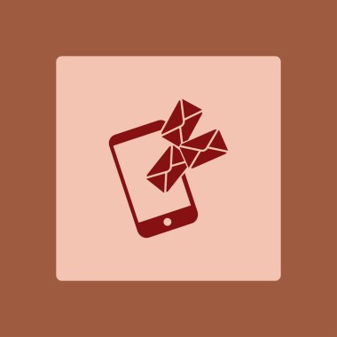 Mobil adres işareti.