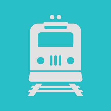 Tren işareti simgesi.