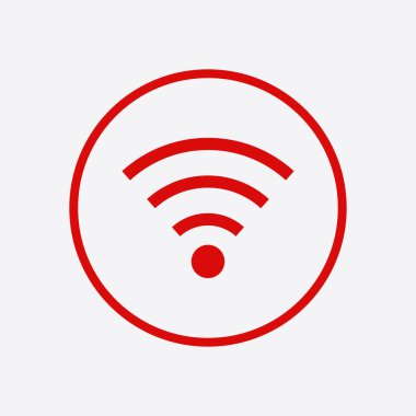 WiFi işareti simgesi.