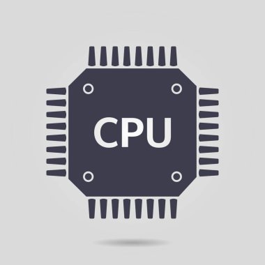 Mikroçip işareti simgesi.