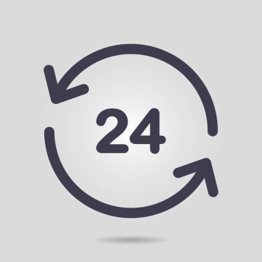 Saat bir gün simgesini açın..