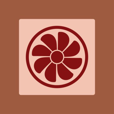 Havalandırma işareti simgesi.