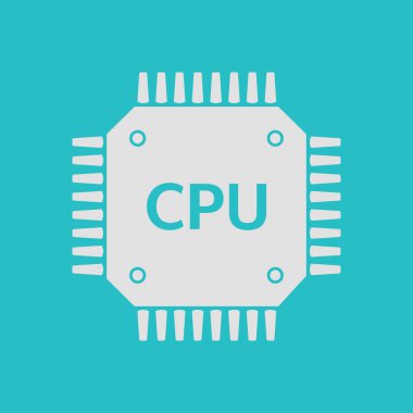 Mikroçip işareti simgesi.