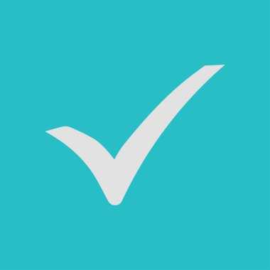 onay işareti simgesi.