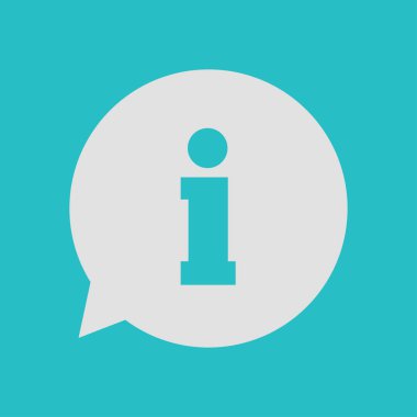 bilgi işareti simgesi.