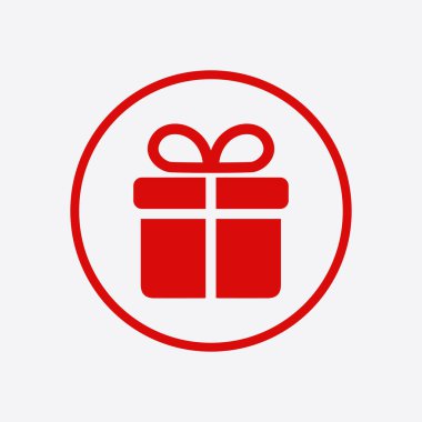 Tatil hediye sembolü.