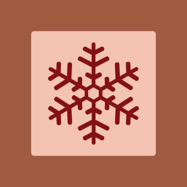 Kar tanesi işareti simgesi.