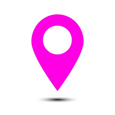 Yer işareti simgesi.