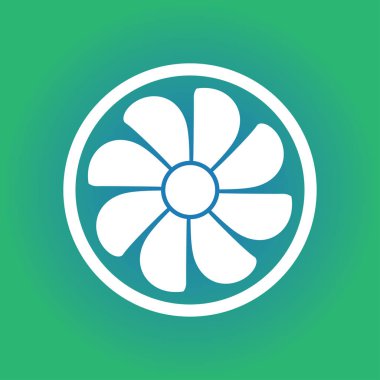 Havalandırma işareti simgesi.