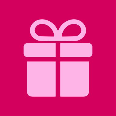 Tatil hediye sembolü.