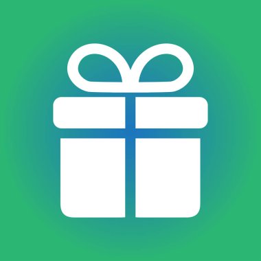 Tatil hediye sembolü.