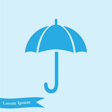 Şemsiye işareti simgesi.