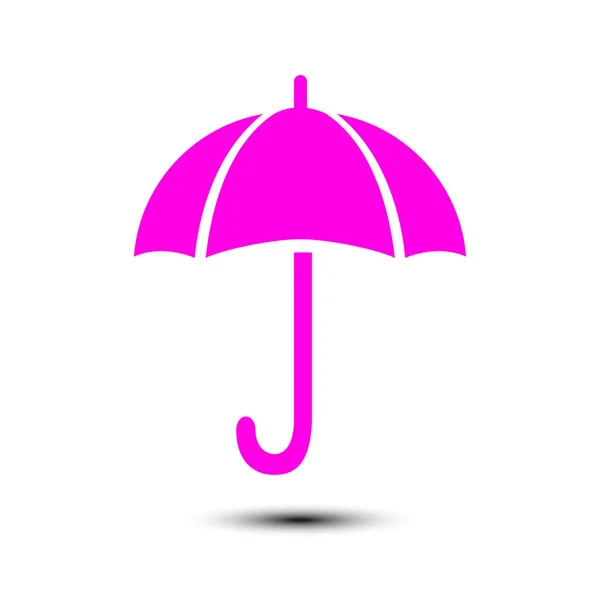 Umbrella sign symbol. — Stock Vector