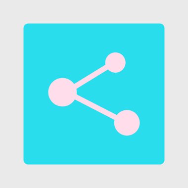 Paylaşım işareti simgesi.