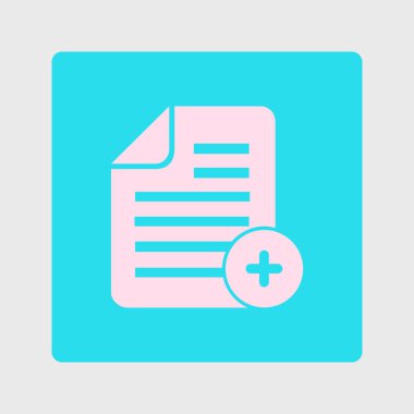 Belge işareti simgesi.