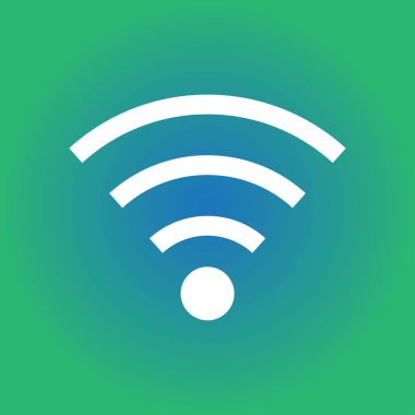 WiFi işareti simgesi.