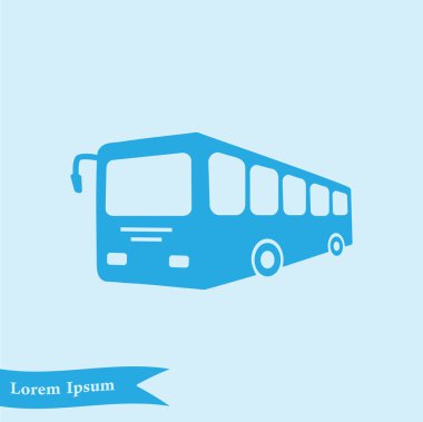 Otobüs işareti simgesi.