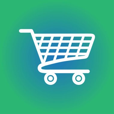 alışveriş grafik simgesi.