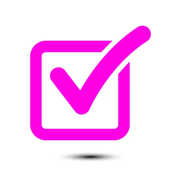 Check box icon. — Stock Vector