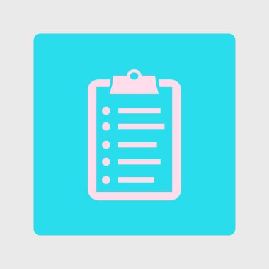 onay listesi sembolü.