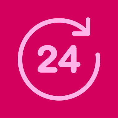 Saat bir gün simgesini açın..