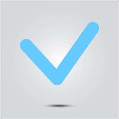 Evet işareti sembolü.