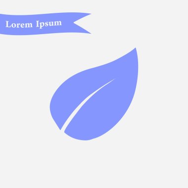 Yaprak işareti simgesi.