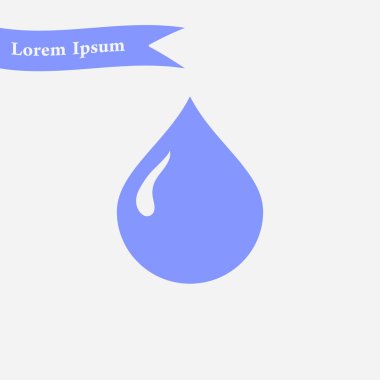 Damla işareti simgesi.