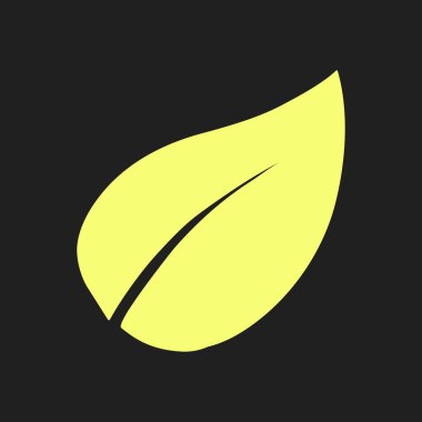 Yaprak işareti simgesi.