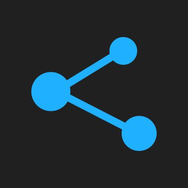 Paylaşım işareti simgesi.