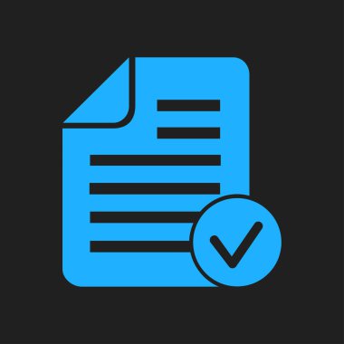 Belge işareti simgesi.