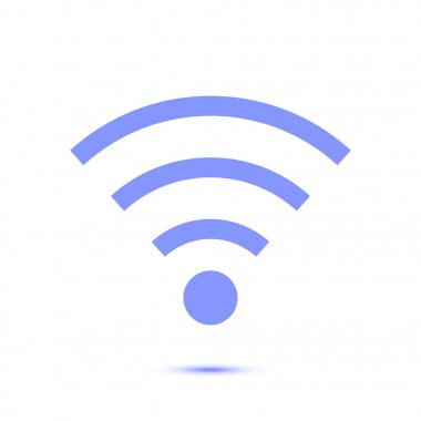 WiFi işareti simgesi.