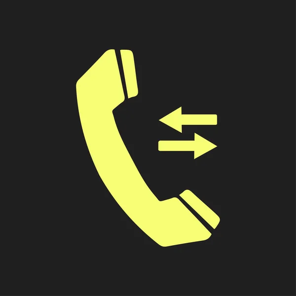 Simbolo segnale telefonico — Vettoriale Stock