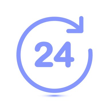 Saat bir gün simgesini açın..