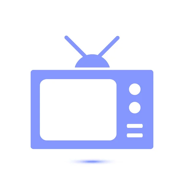 Ikona TV. — Wektor stockowy