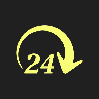 Saat bir gün simgesini açın..