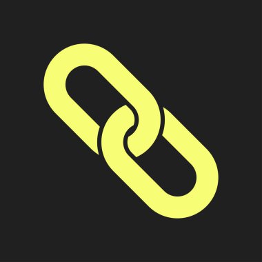 Zincir işareti simgesi.