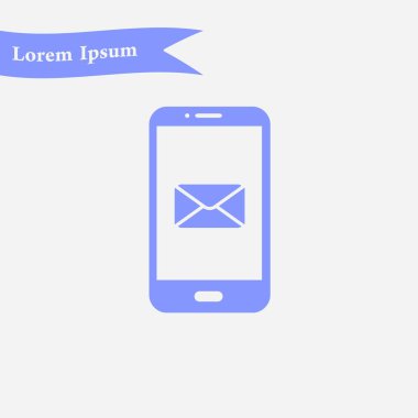 Mobil adres işareti.