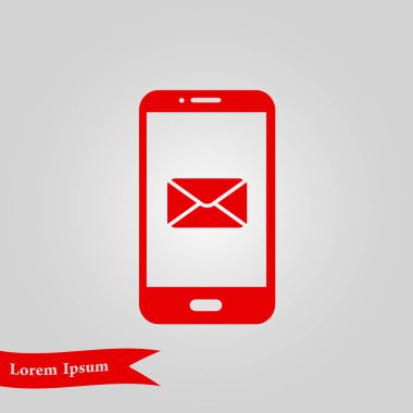 Mobil adres işareti.