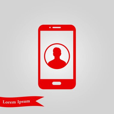 Kimlik işareti simgesi.