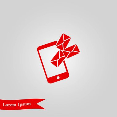 Mobil adres işareti.