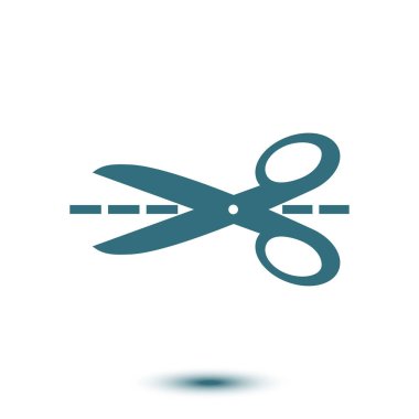 Makas işareti simgesi.