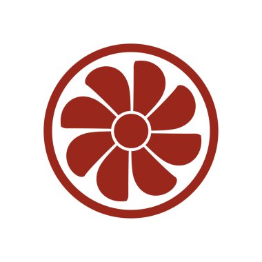 Havalandırma işareti simgesi.